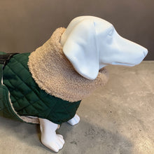 Load image into Gallery viewer, Andora - Quilted Dachshund Coat with Fleece Neck