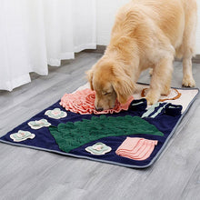Load image into Gallery viewer, Snuffle Blankets - Fleece blanket to hide dog treats in for fun