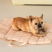 Load image into Gallery viewer, coral folding portable dog bed