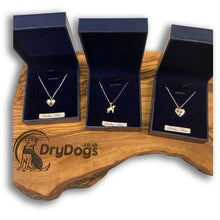 Load image into Gallery viewer, Dog / Pet themed sterling 925 silver pendant and necklaces