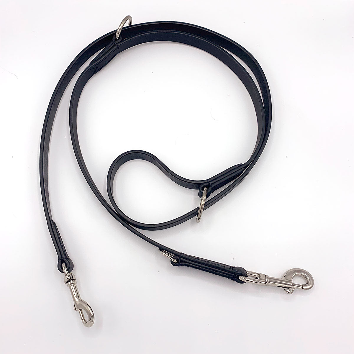Heritage-&-Hound Black Leather Training Lead