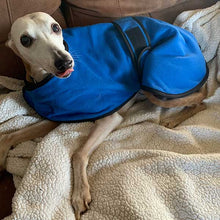 Load image into Gallery viewer, warm fleece indoor greyhound coat