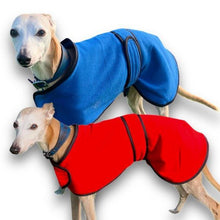 Load image into Gallery viewer, Double fleece greyhound house coats