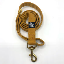 Load image into Gallery viewer, Mustard Soft fabric dog lead to match martingale collars