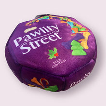 Load image into Gallery viewer, Quality Street Tin novelty plush dog toy
