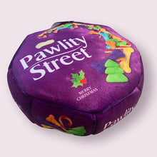 Load image into Gallery viewer, Quality Street Tin novelty plush dog toy