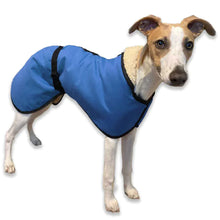 Load image into Gallery viewer, 18-21&#39;&#39; Olive Microfibre Whippet Coats with Green Fleece (3548)
