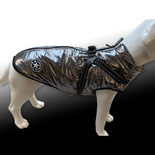 Load image into Gallery viewer, built in harness dog coat
