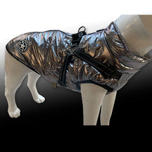 Load image into Gallery viewer, silver dog coat
