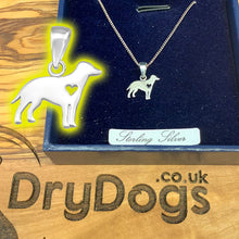 Load image into Gallery viewer, Dog / Pet themed sterling 925 silver pendant and necklaces