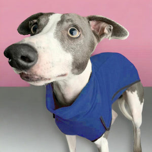 15-18'' Choc Fleece Sighthound Base-Layer Coat with Underbelly and Snood (3498)