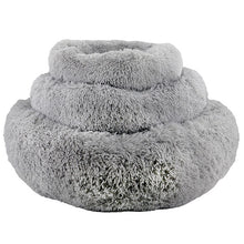 Load image into Gallery viewer, two tone slate grey dog bed