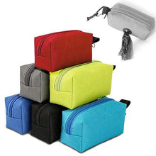 Load image into Gallery viewer, Dog Poop bag holders - fabric with zip