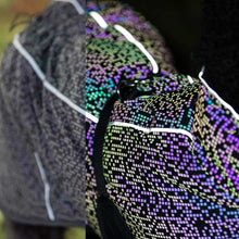 Load image into Gallery viewer, Limoux - Lightweight Rainbow Reflective Dog Coat