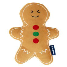 Load image into Gallery viewer, gingerbread man christmas dog toy