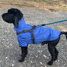 Load image into Gallery viewer, cockapoo lightweight summer dog coat with harness