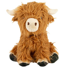 Load image into Gallery viewer, Fergus Highland Cow Dog Toy