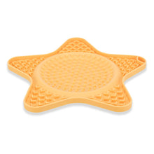 Load image into Gallery viewer, yellow star dog lick it mat