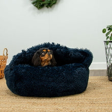 Load image into Gallery viewer, dog cove beds. super plush and cosy