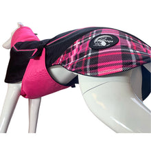 Load image into Gallery viewer, Pink winter greyhound coat