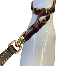 Load image into Gallery viewer, Premium Leather Lead/Leash with Brass Fittings