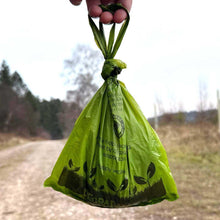 Load image into Gallery viewer, recycled degradable dog poop bags with handles