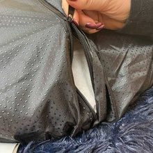 Load image into Gallery viewer, donut dog bed with zip off washable cover