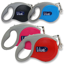 Load image into Gallery viewer, Retractable dog lead - several colours and sizes available