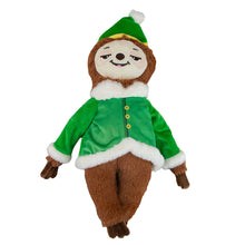 Load image into Gallery viewer, sloth elf christmas dog plush toy