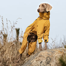 Load image into Gallery viewer, fleece lined, full leg dog trouser suit for winter