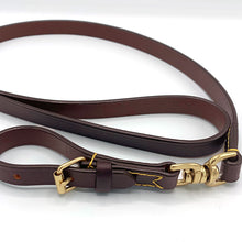 Load image into Gallery viewer, Premium Leather Lead/Leash with Brass Fittings