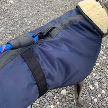Load image into Gallery viewer, whippet coats with harness hole zip