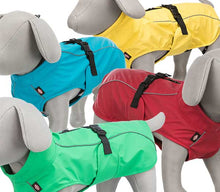 Load image into Gallery viewer, Vimy & DryDogs Lightweight Waterproof Raincoat with Harness Hole Zip