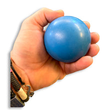 Load image into Gallery viewer, Blue Rubber Ball Dog Toy
