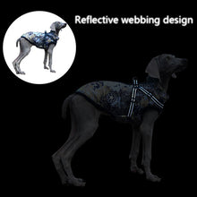 Load image into Gallery viewer, dog coat with reflective for safety at night
