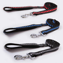 Load image into Gallery viewer, Long leads with shock absorbing elastic section, Red, Blue, Grey, Hi vis 
