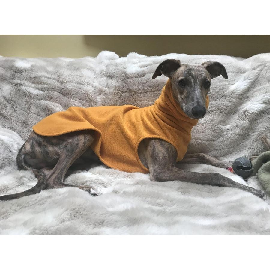 Sighthound Sleeveless Fleece Sweater, Whippet Jumper, Greyhound Jumper