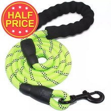 Load image into Gallery viewer, hivis rope lead for dogs