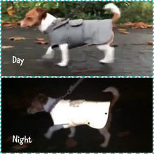 Load image into Gallery viewer, waterproof safety dog coat with harness hole
