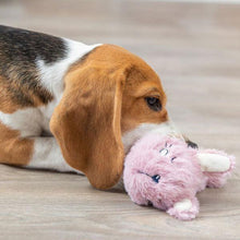 Load image into Gallery viewer, dog teething ring toy bunny design