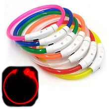 Load image into Gallery viewer, dog collars that light up and are rechargeable
