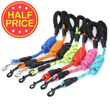 Load image into Gallery viewer, dog rope leads. various lengths and colours with reflective detailing