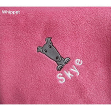Load image into Gallery viewer, Personalised Embroidered Dog Blanket inc. Name
