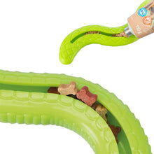 Load image into Gallery viewer, treat filled dog toy snake tpr
