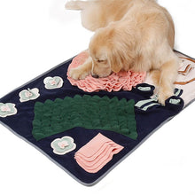 Load image into Gallery viewer, Snuffle Blankets - Fleece blanket to hide dog treats in for fun

