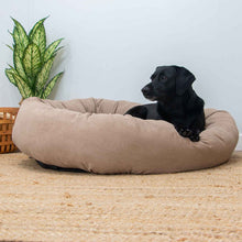 Load image into Gallery viewer, Corduroy large 100cm donut dog beds
