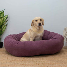 Load image into Gallery viewer, Corduroy large 100cm donut dog beds
