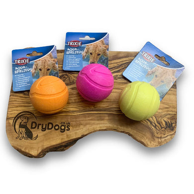 Floating ball dog toy