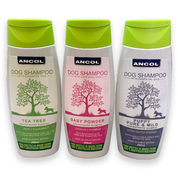 Ancol baby powder outlet dog shampoo