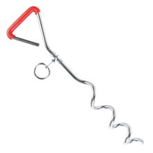 Load image into Gallery viewer, Dog Tie-out  metal spiral 


